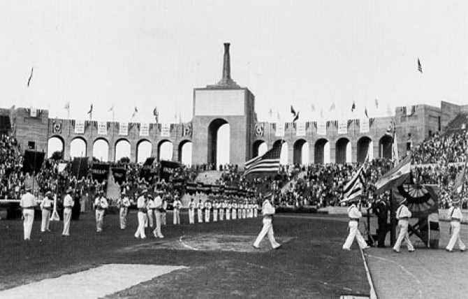 1932 Olympic Games promotion
