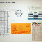 Stephen Prina’s Atrium Clock designs