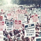 We March, We Demand. Image courtesy of Library of Congress.