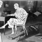 Theory of Doheny Greystone Tragedy illustrated, 1929