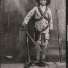 Ernesto Pena, Age 13 Mexico, ca. 1910–1918, Gelatin silver photographic postcard, The Getty Research Institute