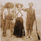 Walter H. Horne, American, 1883–1921 Revolutionists at Juárez Ciudad Juárez, 1913–1914, Gelatin silver photographic postcard, The Getty Research Institute