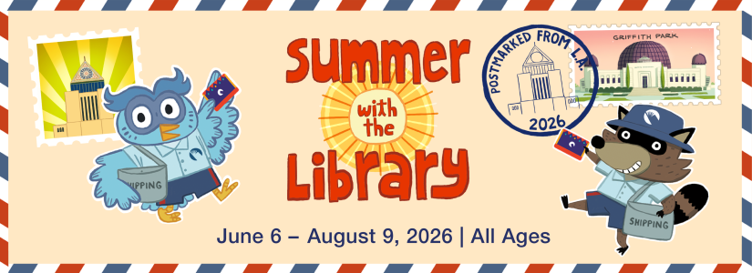 Summer with the library june 6 - august 9, 2026
