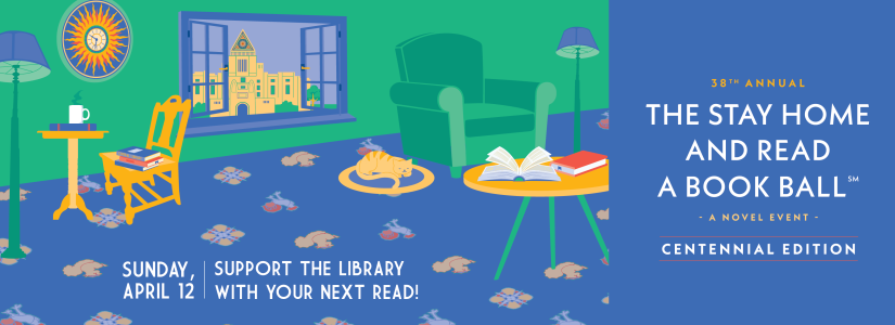 Stay home and read a book ball, sunday April 12