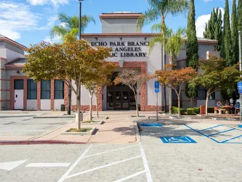 exterior of Echo Park Branch Library