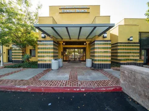 Exterior of Edendale Branch Library