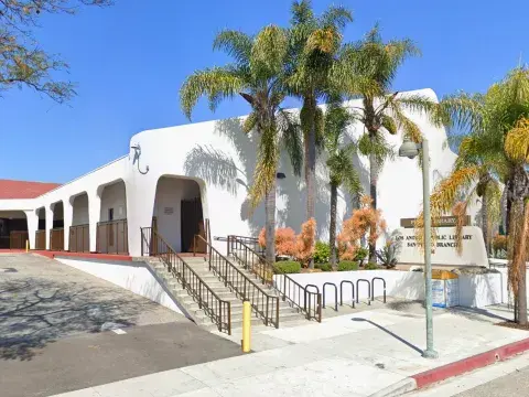 Exterior of San Pedro Branch Library