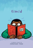 Book cover of Timid, a graphic novel 