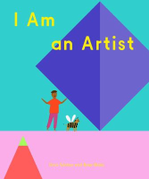 Book cover of I am an artist 