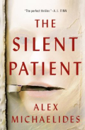 Book cover of The silent patient 