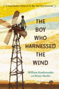 Book cover for The boy who harnessed the wind