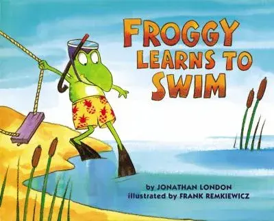 Cover image for Froggy learns to swim