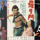 Film posters from the golden age of Japanese cinema.