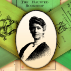 Gertrude E. Darlow (1864-1949) surrounded by some of the books she reviewed Gertrude E. Darlow (1864-1949) surrounded by some of the books she reviewed