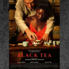 Two people preparing tea