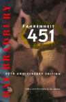 Book cover for Fahrenheit 451