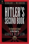 Book cover for Hitler's second book : the unpublished sequel to Mein Kampf