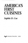 Book cover for America's first cuisines