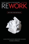 Book cover for Rework