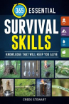 Book cover for 365 essential survival skills: knowledge that will keep you alive