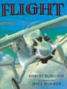 Book cover for Flight: The Journey of Charles Lindbergh 
