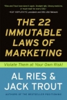 Book cover for The 22 Immutable Laws of Marketing: Violate Them at Your Own Risk