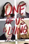 Book cover for One of Us is Lying
