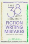 Book cover for The 38 most common fiction writing mistakes (and how to avoid them)