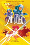 Book cover for Amulet. Kazu Kibuishi. 8, Supernova