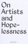 Book cover for On Artists and Hopelessness