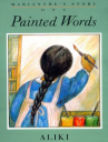 Book cover for Painted Words/ Spoken Memories: Marianthe's Story
