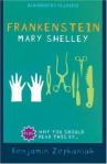 Book cover for Frankenstein 