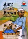 Book cover for Aunt Clara Brown: Official Pioneer