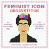 Book cover for Feminist icon cross-stitch 