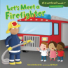 Book cover for Let's Meet a Firefighter 