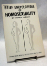 Book cover for Brief Encyclopedia of Homosexuality