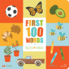 Book cover for First 100 Words in English and Spanish
