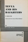 Book cover for Tevya and His Daughters: A Play in Two Acts