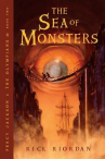 Book cover for The sea of monsters