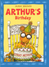 Book cover for Arthur's Birthday 