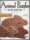 Book cover for Animal Puzzles for the Scroll Saw