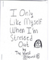 Book cover for I Only Like Myself When I'm Stressed Out