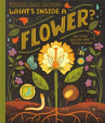 Book cover for What's inside a flower? : and other questions about science & nature 
