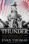 Book cover for Sea of Thunder: Four Commanders and the Last Great Naval Campaign