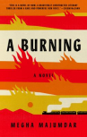 Book cover for A burning 