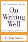 Book cover for On Writing Well: The Classic Guide to Writing Nonfiction