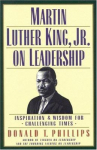 Book cover for Martin Luther King Jr. on Leadership: Inspiration & Wisdom for Challenging Times