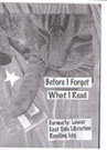 Book cover for Before I Forget What I Read 