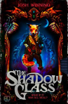 Book cover of The shadow glass 