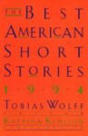 Book cover of The best American short stories, 1994 